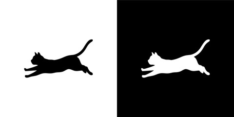 Cat in Playful Jump Variation  © iChan Design