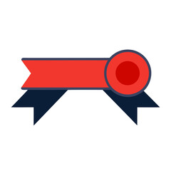 lower third ribbon button vector element