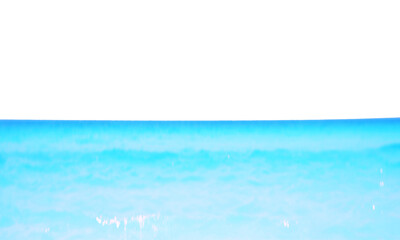 blue water background horizon 