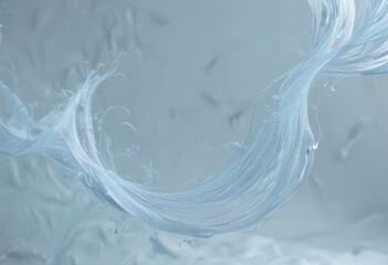 Pale blue abstract backdrop, delicate swirls, hazy feel, movement, abstract, swirls