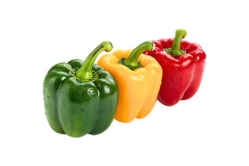 red yellow and green peppers