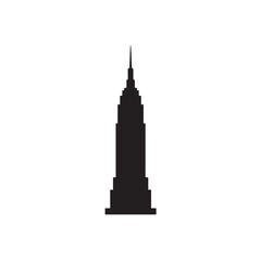 Minimalist Skyscraper Side View