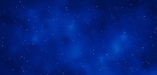 Abstract blue watercolor night sky, dark and light shades create a starry effect, vibrant, painting