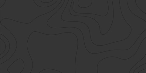 Abstract wave paper curved reliefs background. Abstract design with seamless pattern with lines topographic map. Elegant Dark Topographic Contour Line Pattern with Smooth Organic Shapes. vector design