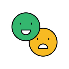 Behaviour Icon vector stock illustration