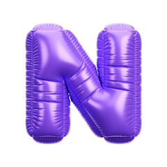 Alphabet ballon 3D icon render