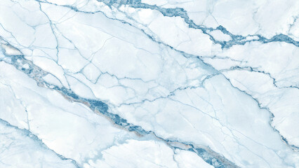 Obraz premium White marble texture with blue veins 