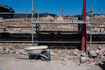 Travaux de maçonnerie