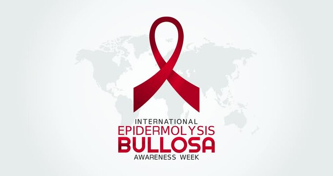 international epidermolysis bullosa motion video, ideal for international epidermolysis bullosa celebration