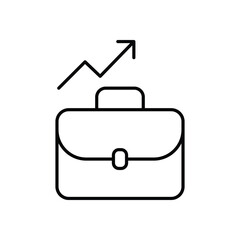 Business Boost Icon vector stock illustration