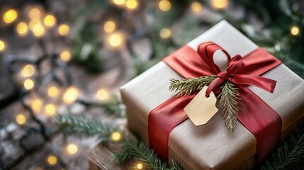 christmas tree with gifts