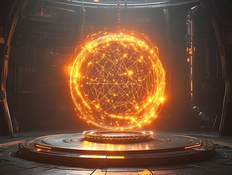 A holographic environment for quantum equations in an immersive digital lab.