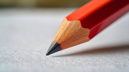 Obraz premium Macro footage of pencil drawing on paper