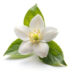 Obraz premium jasmine flower isolated on white