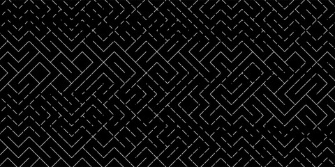 Labyrinth vector rectangle shape. Maze (labyrinth) game illustration