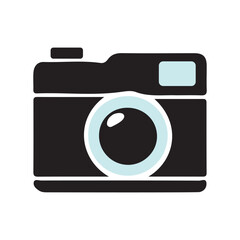 Camera Icon Capturing Moments and Memories Vector Illustration.