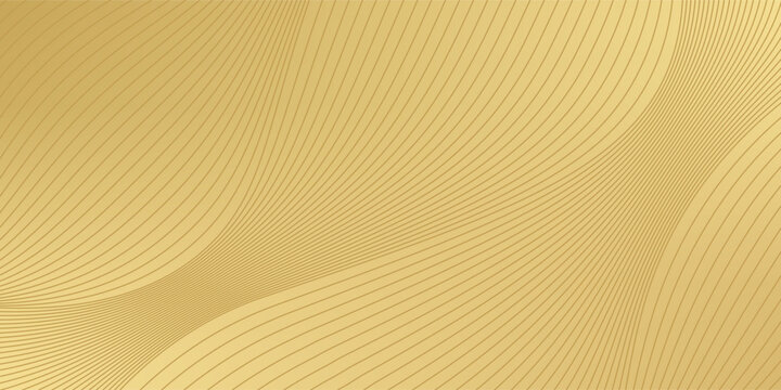 Premium background design with diagonal line pattern in gold colour. Vector horizontal template for digital business banner, formal invitation backdrop, luxury voucher, prestigious gift certificate