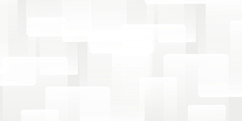 white geometric abstract background overlapping layers on bright space with round rhombus effect decoration
