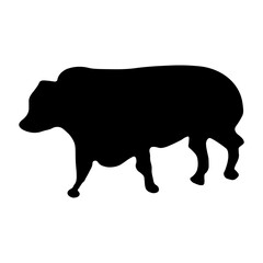 Sacrifice Animal Silhouette