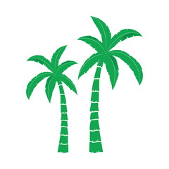 Make a Professional Coconut Tree Vector Art