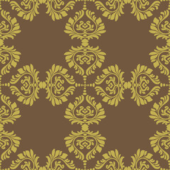seamless damask pattern