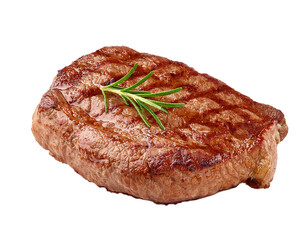 Fototapeta premium Juicy Grilled Steak with Herbs and Spices