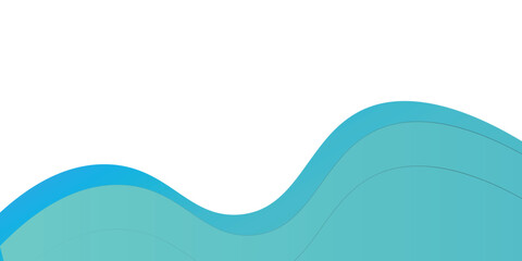 Blue Vector Background Curve Line Element