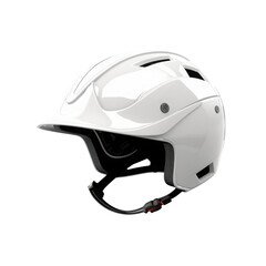 Fototapeta premium Photorealistic sports helmet with detailed padding and sturdy protective design, Isolated Transparent Background