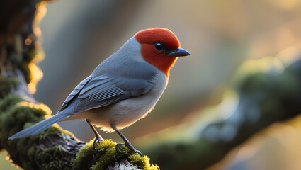 Fototapeta premium robin on a branch