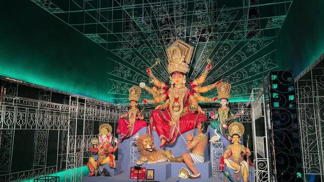 Kolkata top ten Durga Idol in 2025.