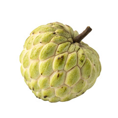 Fototapeta premium Custard apple isolated on transparent background