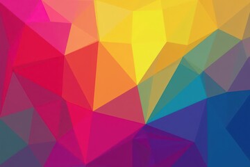 Obraz premium Abstract geometric shapes form a vibrant background , print, movement