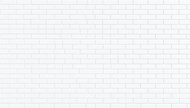 Fototapeta White brick wall texture shows a seamless pattern of gray stone blocks on a building surface