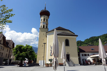 Das Münster zum heiligen Jodok, in Schruns / Montafon ( Vorarlberg)