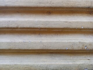 Fototapeta premium Weathered Corrugated Building Material Textured Surface