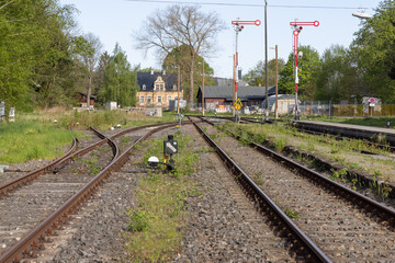Gleis, schienen, signal,Bahnhof 