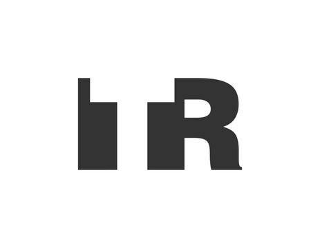 ITR logo design. Initial letter I T R bold font style for tech startups, consulting, corporate branding. Creative company name, headlines typography identity, trendy logotype.