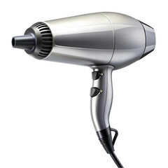 Professional Hair Dryer: Salon Quality Hairdryer, Powerful Ionic Hair Dryer, Fast Drying Hair Tool, High-Velocity Hair Dryer on Transparent  background
