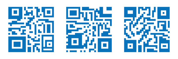 Fototapeta premium QR code icon