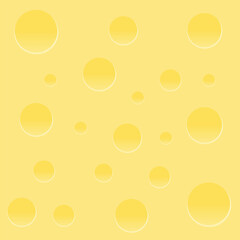 Simple Cheese Pattern for Food Design