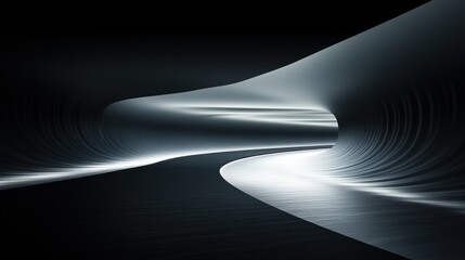 Futuristic tunnel