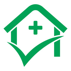 Fototapeta premium Home Care Logo
