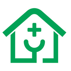 Obraz premium Home Care Logo