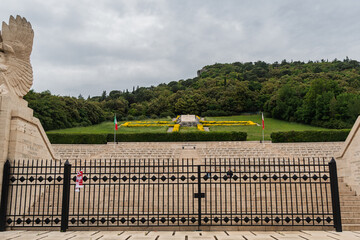 Polski Cmentarz Wojenny Monte Cassino z drona © Marcin