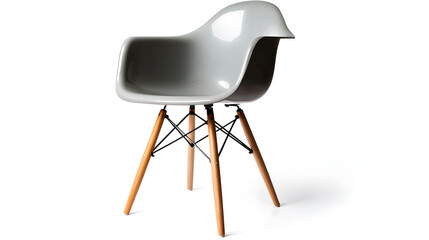 Scandinavian Style Plastic Chair with Wooden Legs Mini 960d17e8 7297 4017 9f6d 87256c77dd42 2