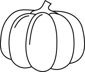 Vegetable Coloring Drawing For Kids