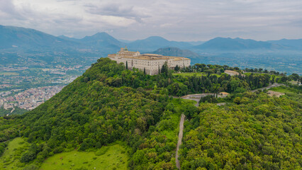 Monte Cassino Klasztor z drona