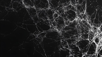 abstract dark cobweb background