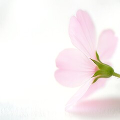 Obraz premium pink lily flower