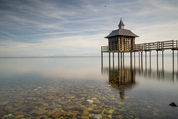 reflection on the water